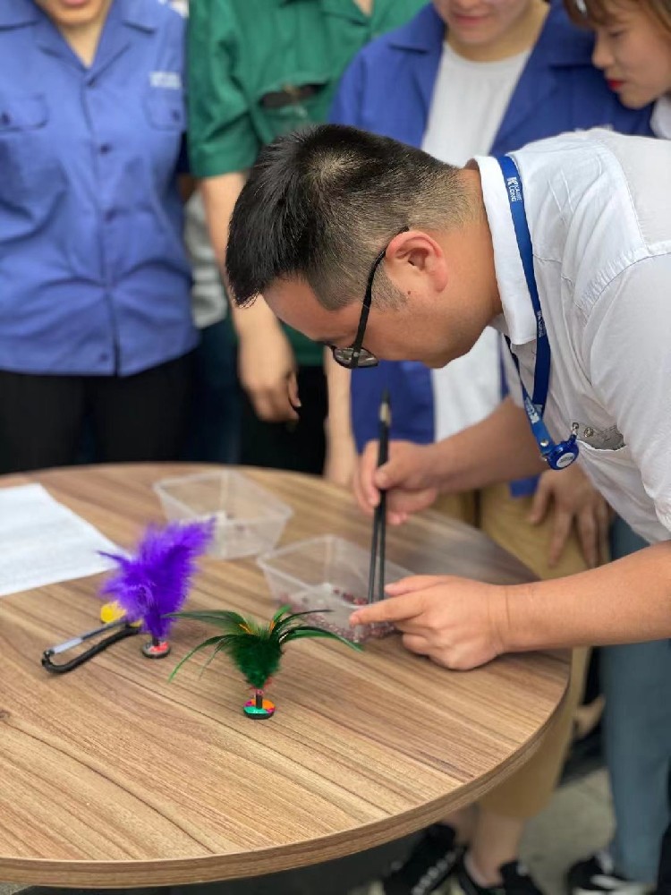 百乐博高科第一届趣味活动会——接力角逐