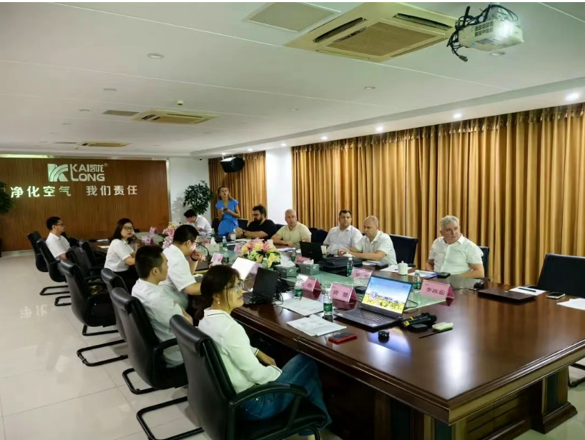 百乐博高科与俄罗斯合作同伴深入船机项目合作 俄方代表调查盛赞高效成就